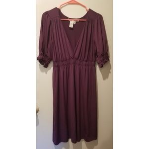 Studio M Dress. Eggplant color. Size Large.